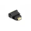 LANBERG kabeļa savienotāja adapteris HDMI (vīrišķais) uz DVI-D (sievišķais, 24+5) melns, 1920x1080@60Hz, ABS korpuss