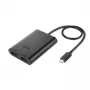 i-tec USB-C 3.1 Dual 4K HDMI video adapteris, 3.2 Gen 1 (3.1 Gen 1), USB Type-C, HDMI izeja, 3840 x 2160 pikseļi
