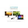 i-tec USB-C 3.1 Dual 4K HDMI video adapteris, 3.2 Gen 1 (3.1 Gen 1), USB Type-C, HDMI izeja, 3840 x 2160 pikseļi