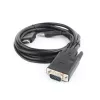 GEMBIRD HDMI uz VGA un audio adaptera kabelis, viens ports, 3 m, melns