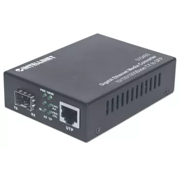 Intellinet Gigabit Ethernet uz SFP mediju pārveidotājs, 10/100/1000Base-Tx uz SFP slotu, tukšs