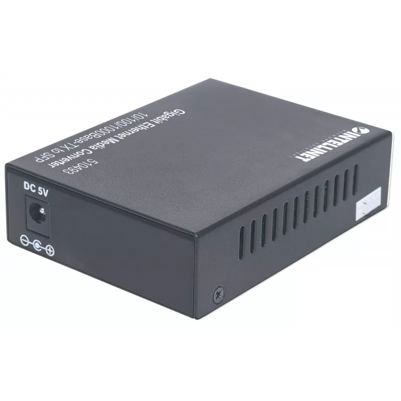 Intellinet Gigabit Ethernet uz SFP mediju pārveidotājs, 10/100/1000Base-Tx uz SFP slotu, tukšs