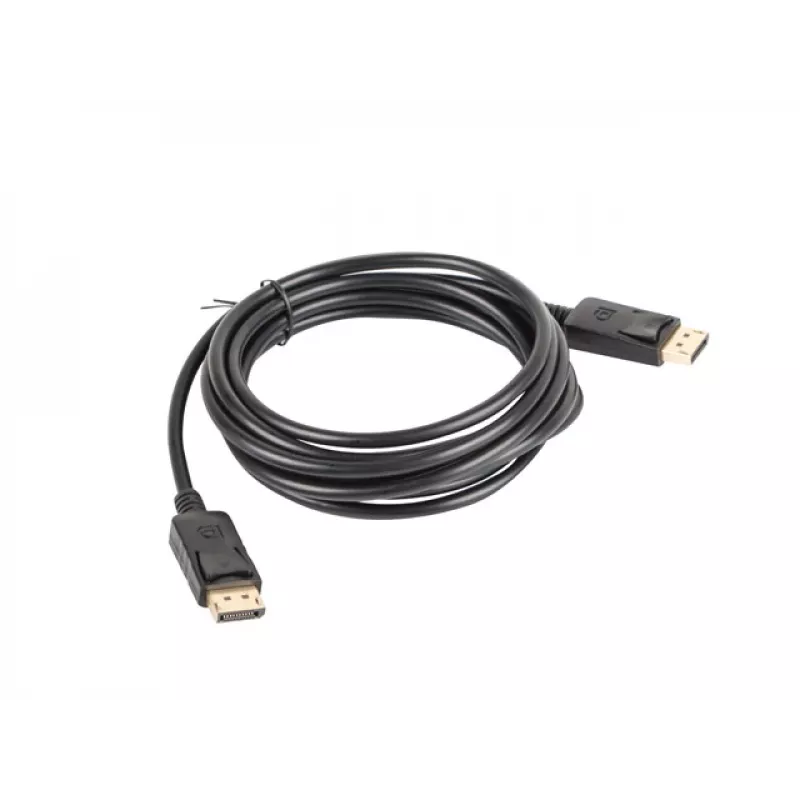 LANBERG DisplayPort kabelis 3m Melns