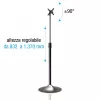 Techly ICA-TR10 reklāmas displeja statīvs 68,6 cm (27 collas) sudrabains