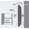 Techly 13-30 inch sienas kronšteins LED LCD TV pilnībā kustīgs ICA-LCD 201BK