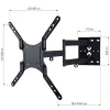 Techly 23-55 Universal LCD TV Wall Mount Bracket Melns” ICA-PLB 136M