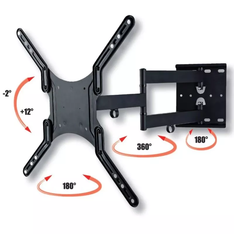 Techly 23-55 Universal LCD TV Wall Mount Bracket Melns” ICA-PLB 136M