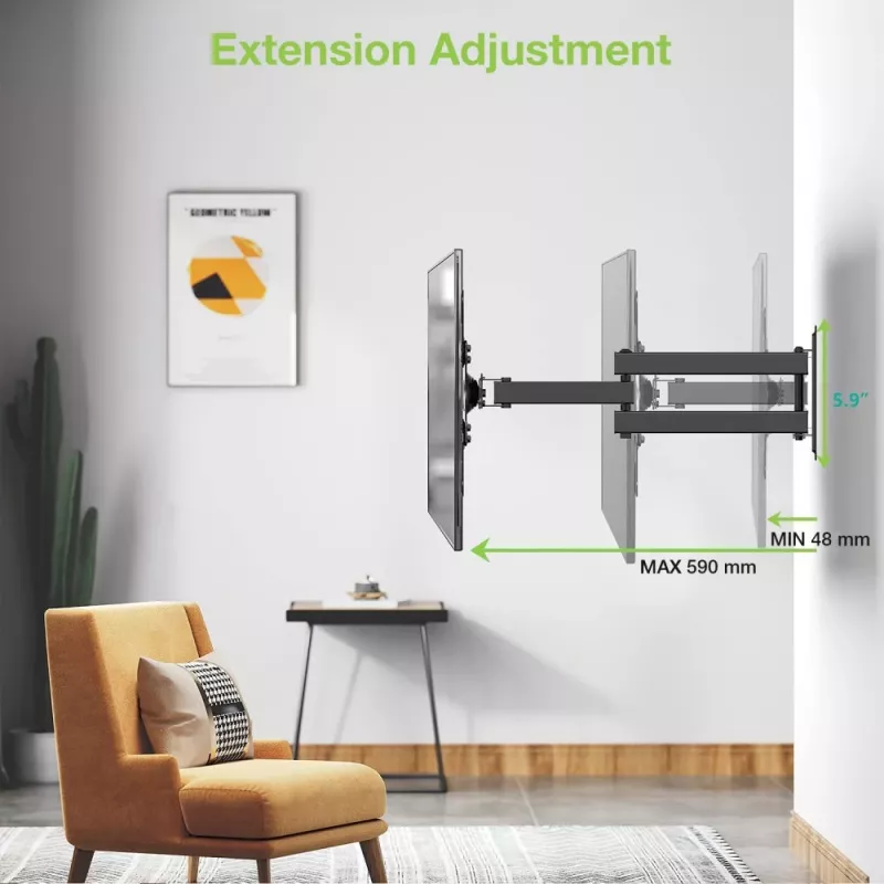 Techly 23-55 Universal LCD TV Wall Mount Bracket Melns” ICA-PLB 136M