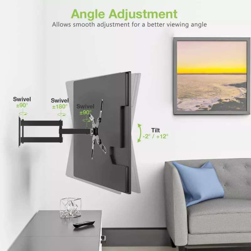 Techly 23-55 Universal LCD TV Wall Mount Bracket Melns” ICA-PLB 136M