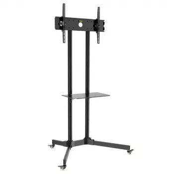 Techly Grīdas statīvs ar plauktu LCD / LED / plazmas 30-65 collu ICA-TR6