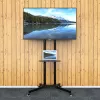 Techly Grīdas statīvs ar plauktu LCD / LED / plazmas 30-65 collu ICA-TR6