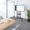 Techly Grīdas statīvs ar plauktu LCD / LED / plazmas 30-65 collu ICA-TR6