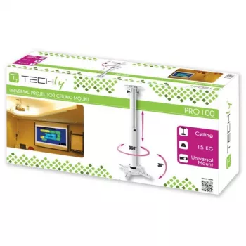 Techly Support Projector Ceiling Extension 500-770 mm Balts ICA-PM 104MW