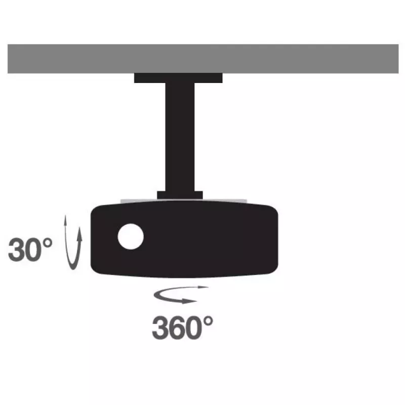 Techly Bracket Universal Projector Ceiling Balts ICA-PM 200WH