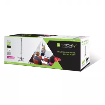 Techly Projector Ceiling Stand Extension 30-37 cm Sudraba ICA-PM 102S