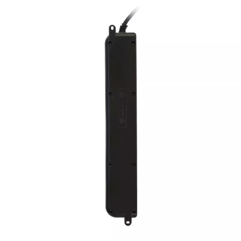 Techly Jauda Strip 6 Sockets Melns with VDE Plug IUPS-PCP-6V
