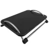 Techly regulējams kāju balsts ICA-FR 13, melns, ABS sintētika, 430 mm, 280 mm, 1.24 kg