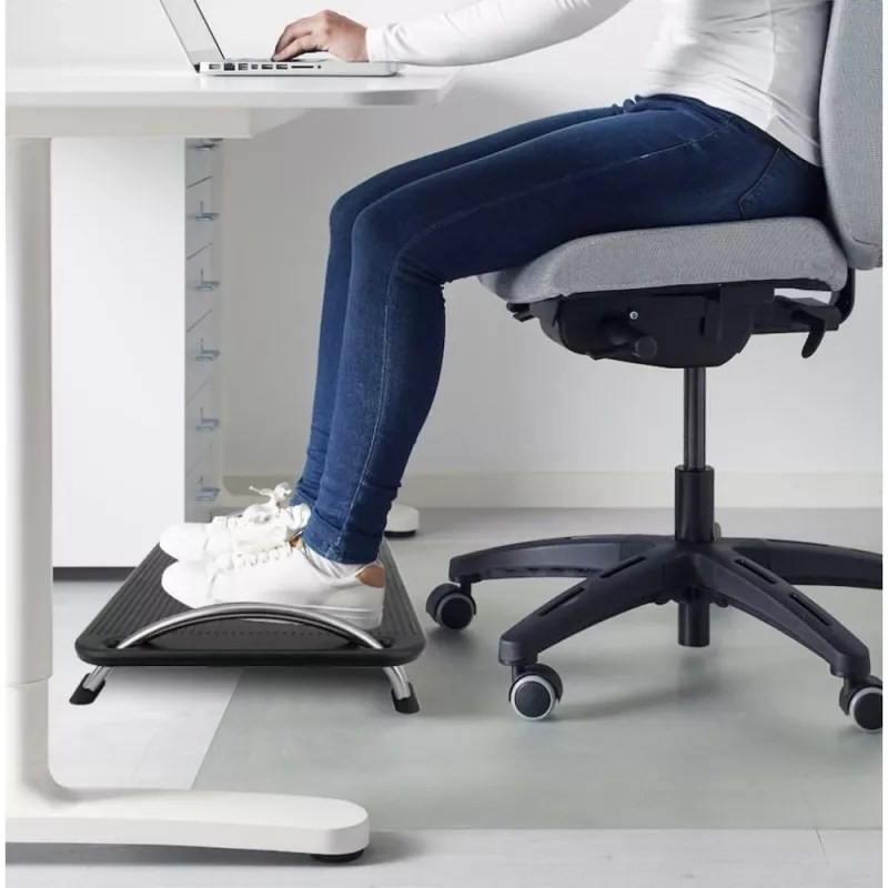 Techly regulējams kāju balsts ICA-FR 13, melns, ABS sintētika, 430 mm, 280 mm, 1.24 kg