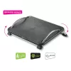 Techly regulējams kāju balsts ICA-FR 13, melns, ABS sintētika, 430 mm, 280 mm, 1.24 kg