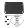 Techly regulējams kāju balsts ICA-FR 13, melns, ABS sintētika, 430 mm, 280 mm, 1.24 kg