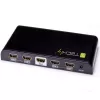 Techly HDMI sadalītājs, 4 virzienu, 4K*2K, IDATA HDMI-4K4, HDMI, 4x HDMI, 1x HDMI F, 4096 x 2160 pikseļi, melns, 36 biti