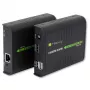 Techly IDATA HDMI-KVM2 KVM paplašinātājs Raidītājs un uztvērējs