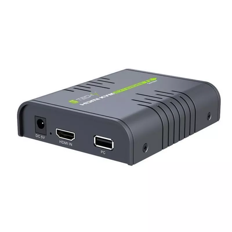 Techly IDATA HDMI-KVM2 KVM paplašinātājs Raidītājs un uztvērējs