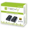 Techly pastiprinātājs / sadalītājs HDMI caur IP tīklu IDATA EXTIP-373