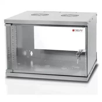 Techly Wall Rack Cabinet 19 6U prof. 320 pelēka Assembled” I-CASE EL-1006G32
