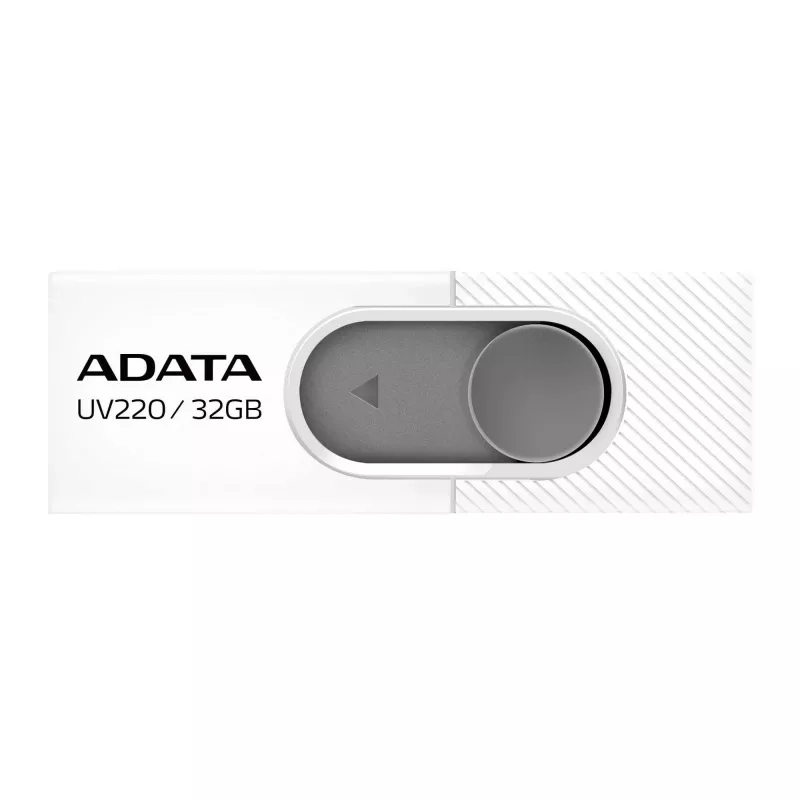 ADATA UV220 USB zibatmiņa 32 GB USB Type-A 2.0 Pelēks, Balts