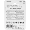 Techly Blister 4 AA sārma baterijas, augstas jaudas, Stilo LR06 1.5V IBT-KAL-LR06T