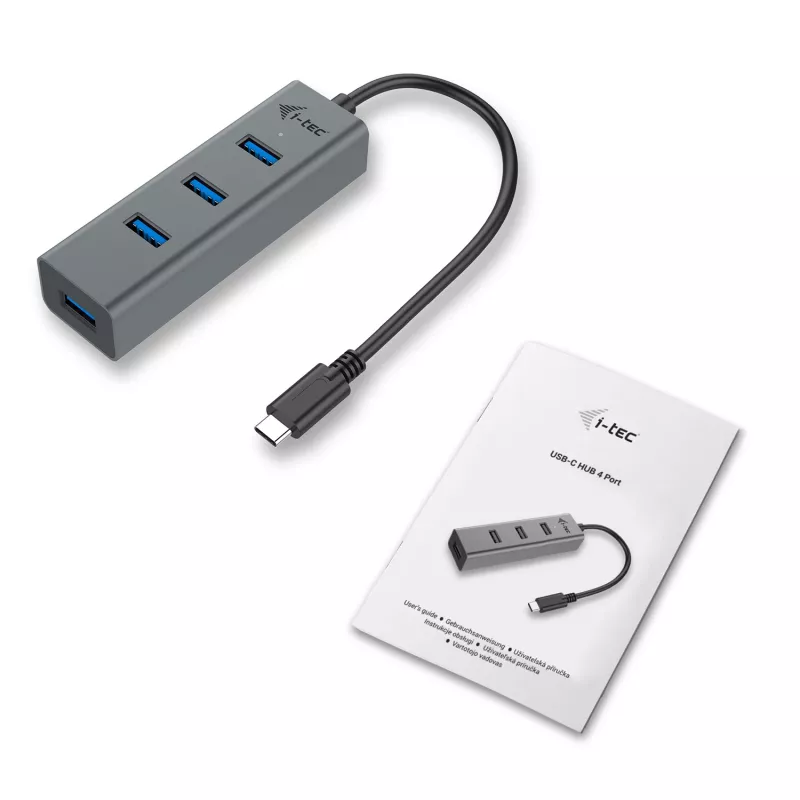 i-tec Metal USB-C HUB 4 Ports