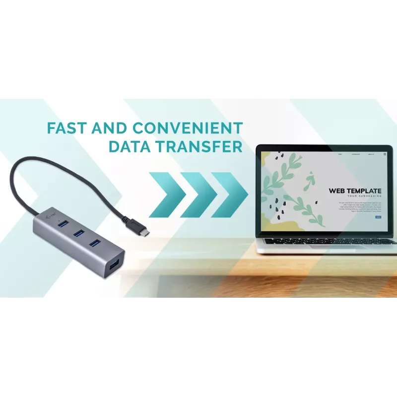 i-tec Metal USB-C HUB 4 Ports