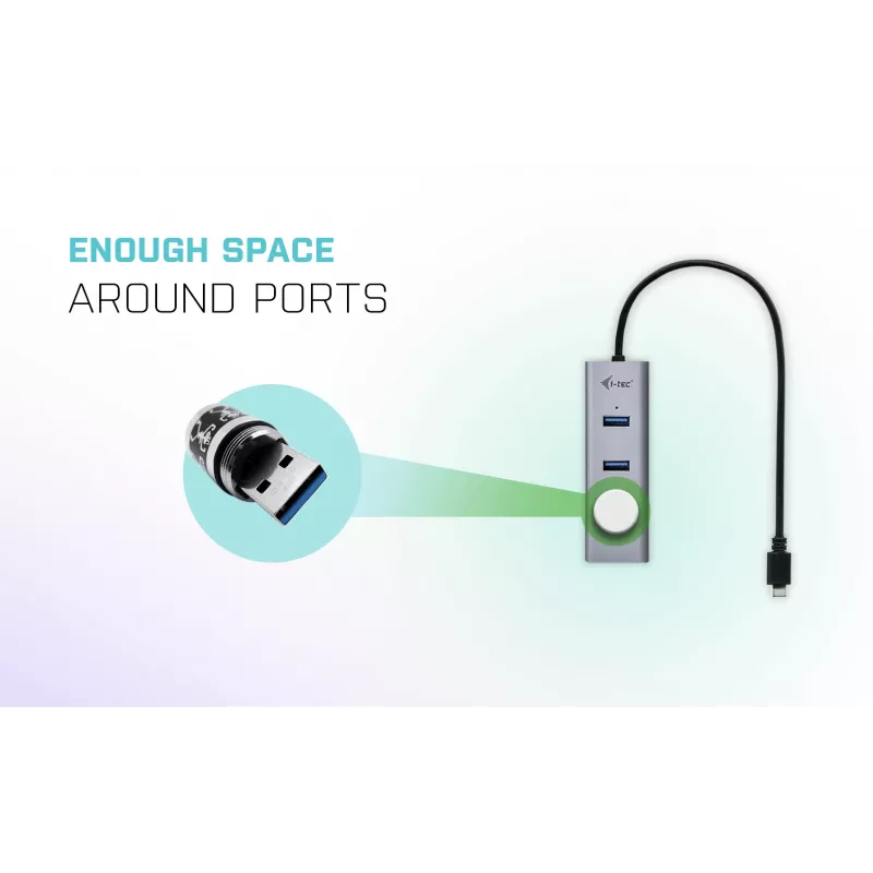 i-tec Metal USB-C HUB 4 Ports
