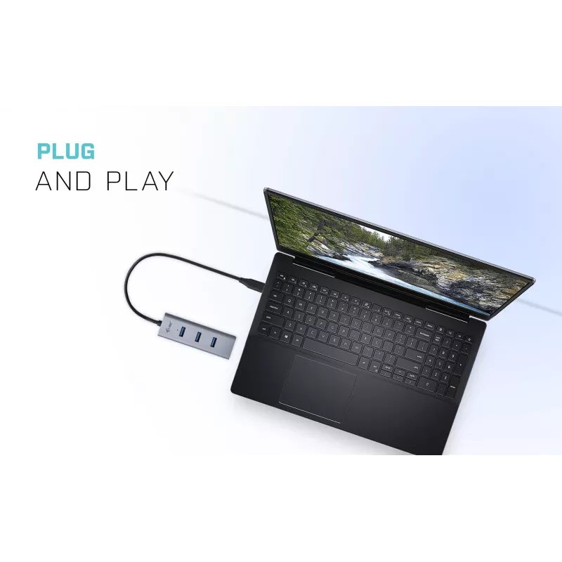 i-tec Metal USB-C HUB 4 Ports