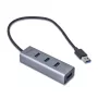 USB centrmezgls i-tec Metal USB 3.0 HUB 4 Port