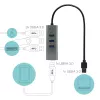 USB centrmezgls i-tec Metal USB 3.0 HUB 4 Port