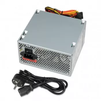IBOX Cube Ii barošanas bloks Unit 500 W 20+4 Pin ATX ATX Sudraba