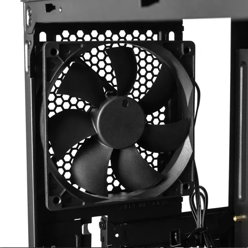 PC korpuss MODECOM Oberon Pro Midi Tower — melns, ATX/ITX/Micro ATX, rūdīts stikls, līdz 395 mm GPU