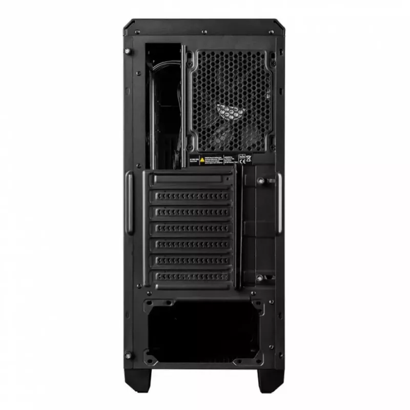 PC korpuss MODECOM Oberon Pro Midi Tower — melns, ATX/ITX/Micro ATX, rūdīts stikls, līdz 395 mm GPU