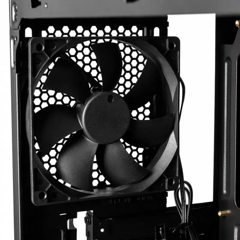 PC korpuss MODECOM Oberon Pro Midi Tower — melns, ATX/ITX/Micro ATX, rūdīts stikls, līdz 395 mm GPU