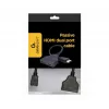 HDMI kabelis Gembird DSP-2PH4-04 — HDMI Type A vīrišķā tipa savienotājs uz 2× HDMI Type A sievišķā tipa savienotājiem, melns, taisni savienotāji