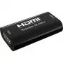 AV retranslators TECHLY IDATA-HDMI2-RIP4KT — HDMI 2.0, HDCP 2.2, 4096×2160, maks. attālums 40 m, melns