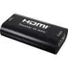 AV retranslators TECHLY IDATA-HDMI2-RIP4KT — HDMI 2.0, HDCP 2.2, 4096×2160, maks. attālums 40 m, melns