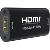 AV retranslators TECHLY IDATA-HDMI2-RIP4KT — HDMI 2.0, HDCP 2.2, 4096×2160, maks. attālums 40 m, melns