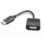 GEMBIRD DisplayPort–DVI adaptera kabelis – melns