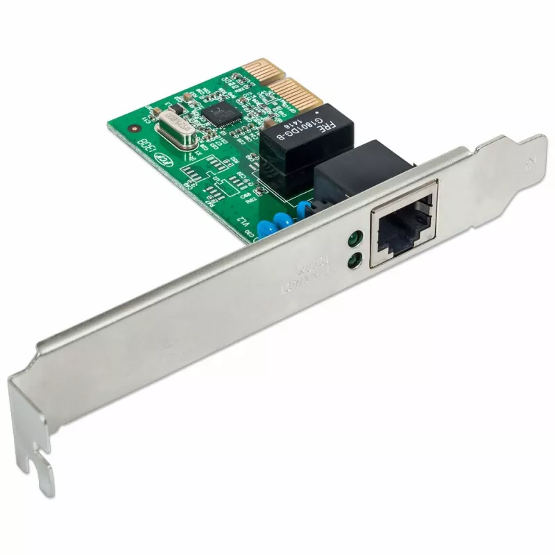 Intellinet Gigabit PCI Express tīkla karte, 10/100/1000 Mbps PCI Express RJ45 Ethernet karte