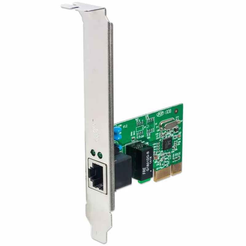 Intellinet Gigabit PCI Express tīkla karte, 10/100/1000 Mbps PCI Express RJ45 Ethernet karte