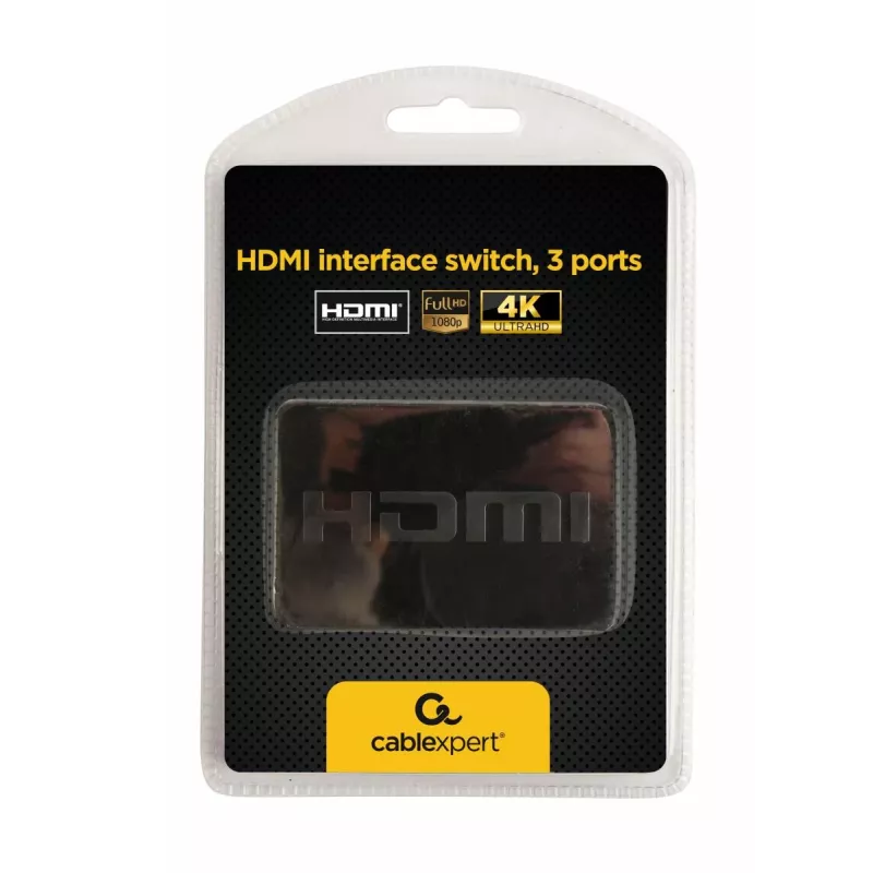 GEMBIRD HDMI interfeisa pārslēgs, 3 porti