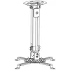 Techly Projectora griestu stiprinājuma pagarinājums 545–900 mm sudraba krāsā ICA-PM 18M